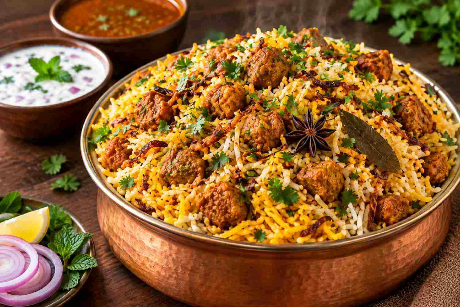 Soya Chikka Biryani