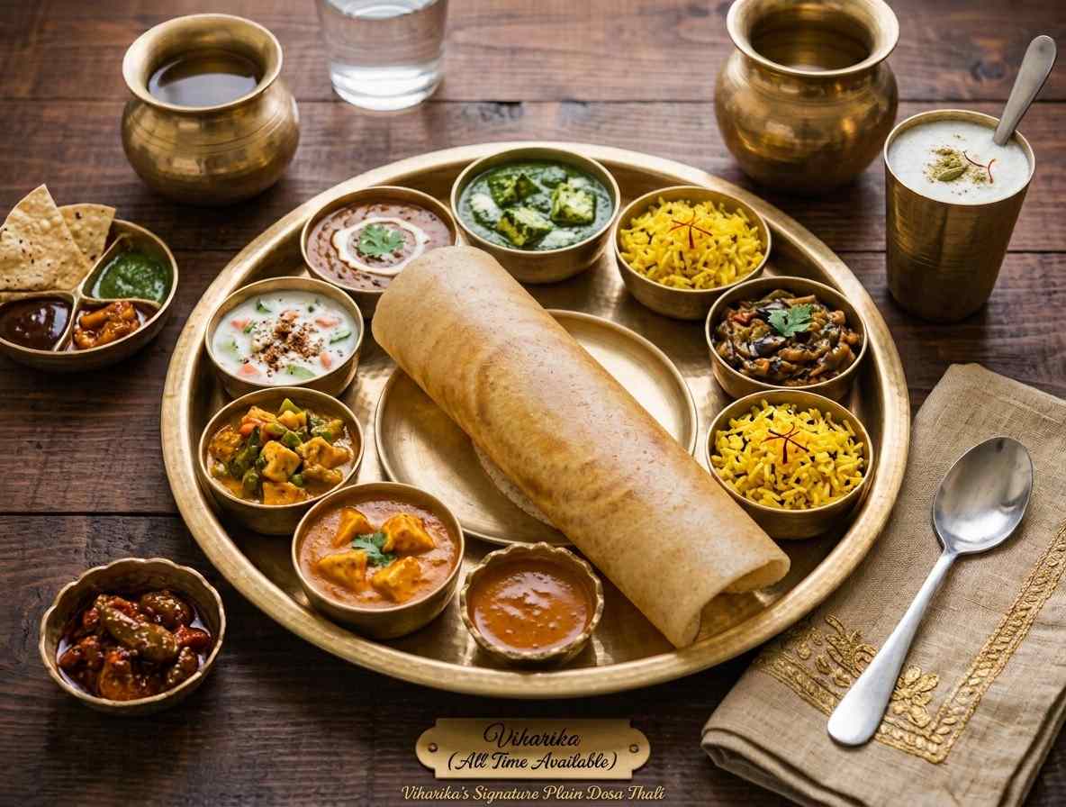 Plain Dosa (All Time Available)